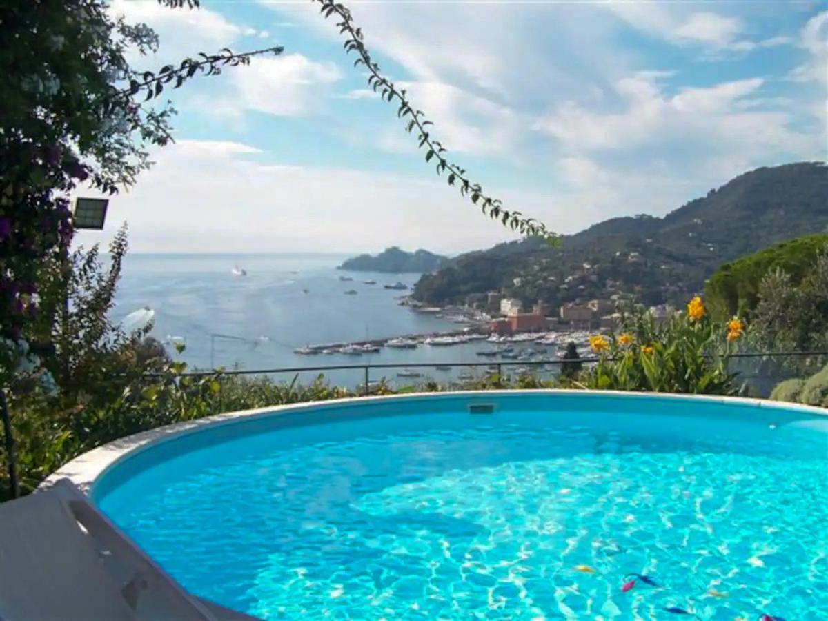 L'Uliveto Di Santa Con Piscina Villa Санта-Маргерита-Лигуре Екстериор снимка